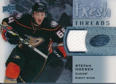 2015-16 Upper Deck Ice Fresh Threads Jersey Stefan Noesen #FT-SN Ducks